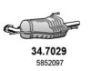 ASSO 34.7029 End Silencer